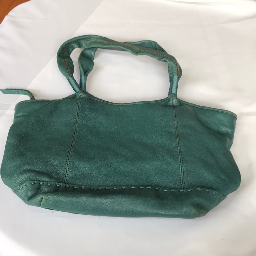 The Sak Teal Leather bag